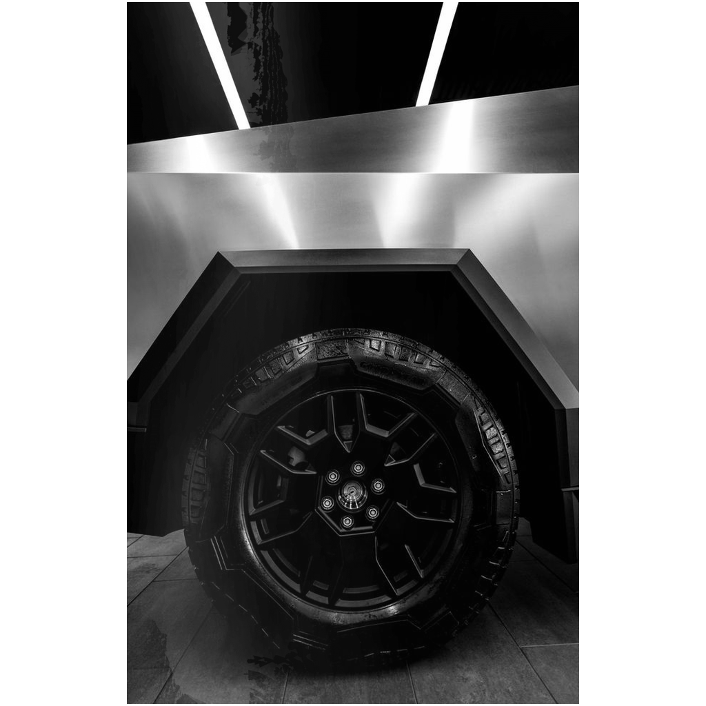 Passenger Side Rear Tire Metal Prints