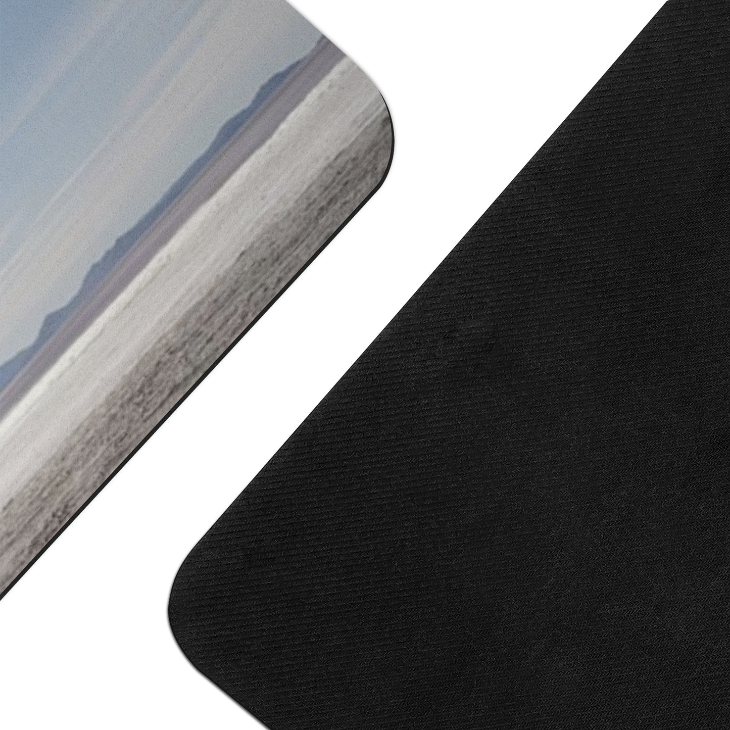 Uninhabited Salt Flats - 4mm Rubber Yoga Mat