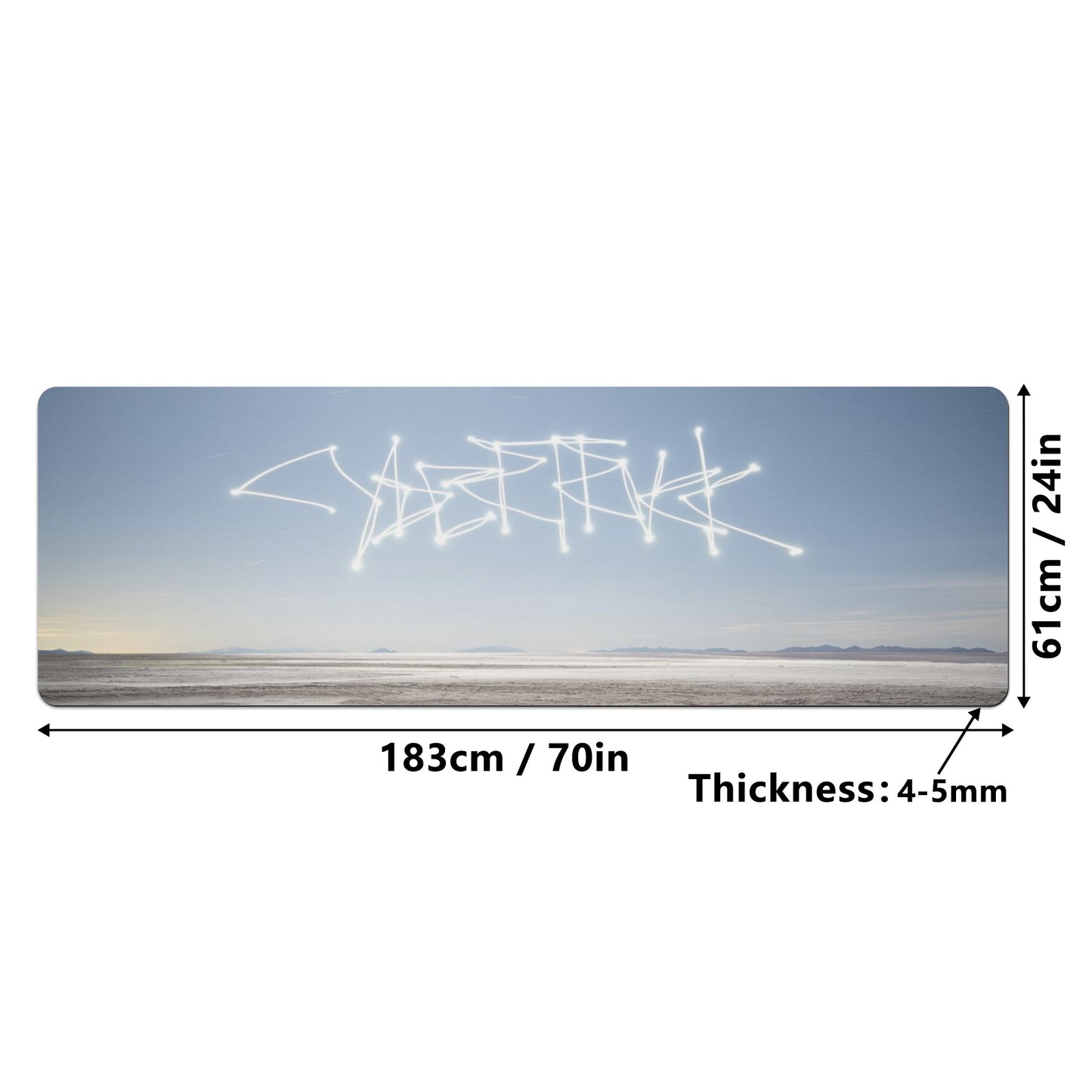 4mm Rubber Yoga Mat