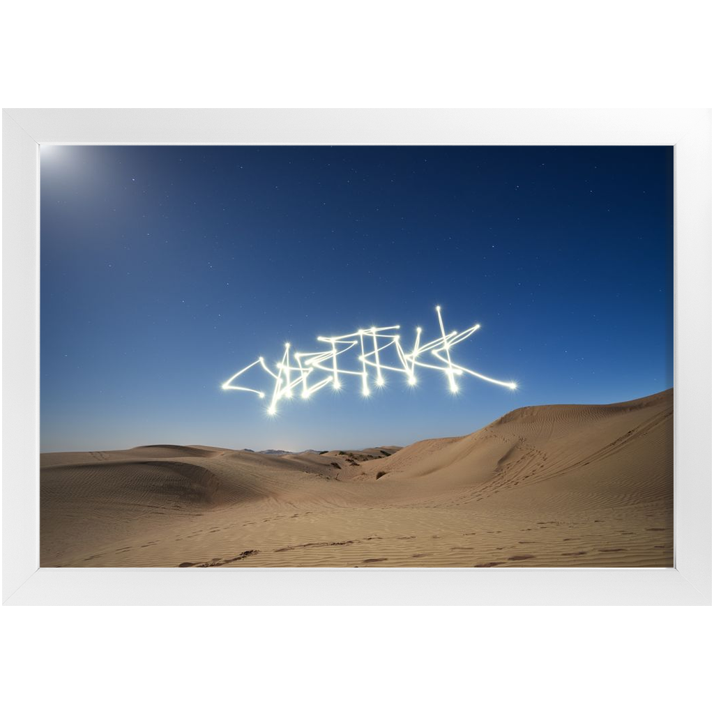 Desert Wasteland - Economy Framed Prints