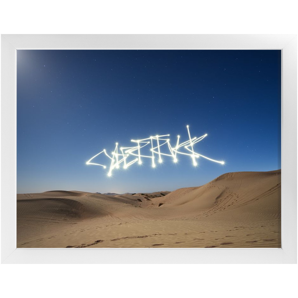 Desert Wasteland - Economy Framed Prints
