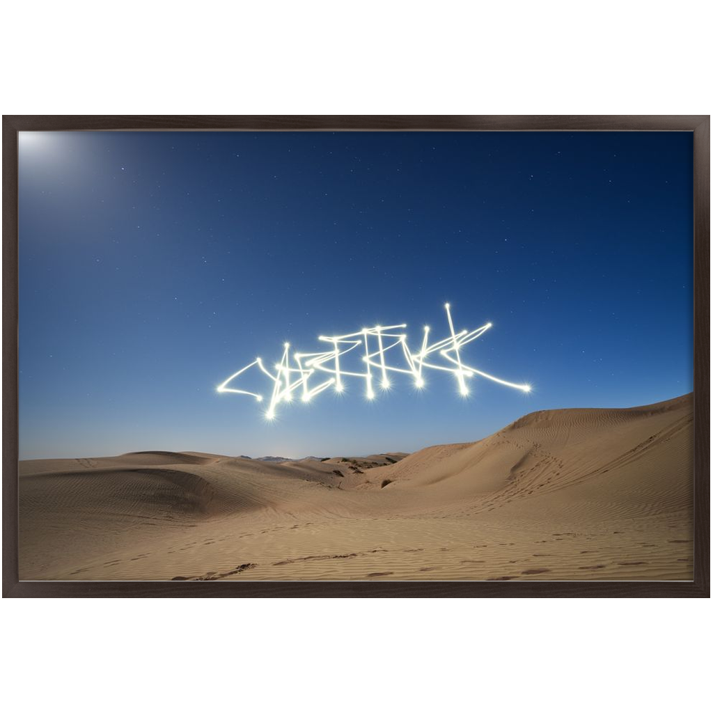 Desert Wasteland - Economy Framed Prints