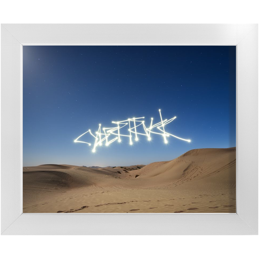 Desert Wasteland - Economy Framed Prints