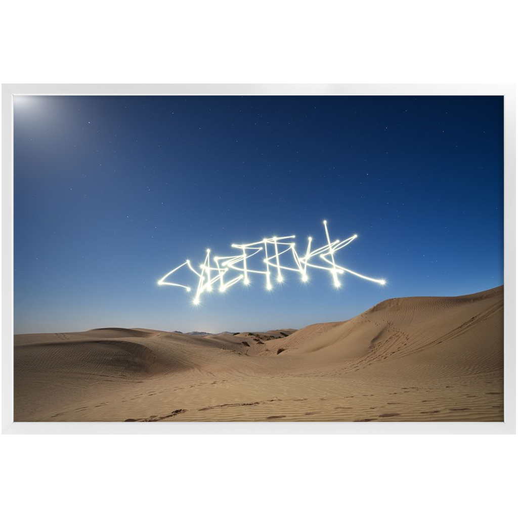 Desert Wasteland - Economy Framed Prints