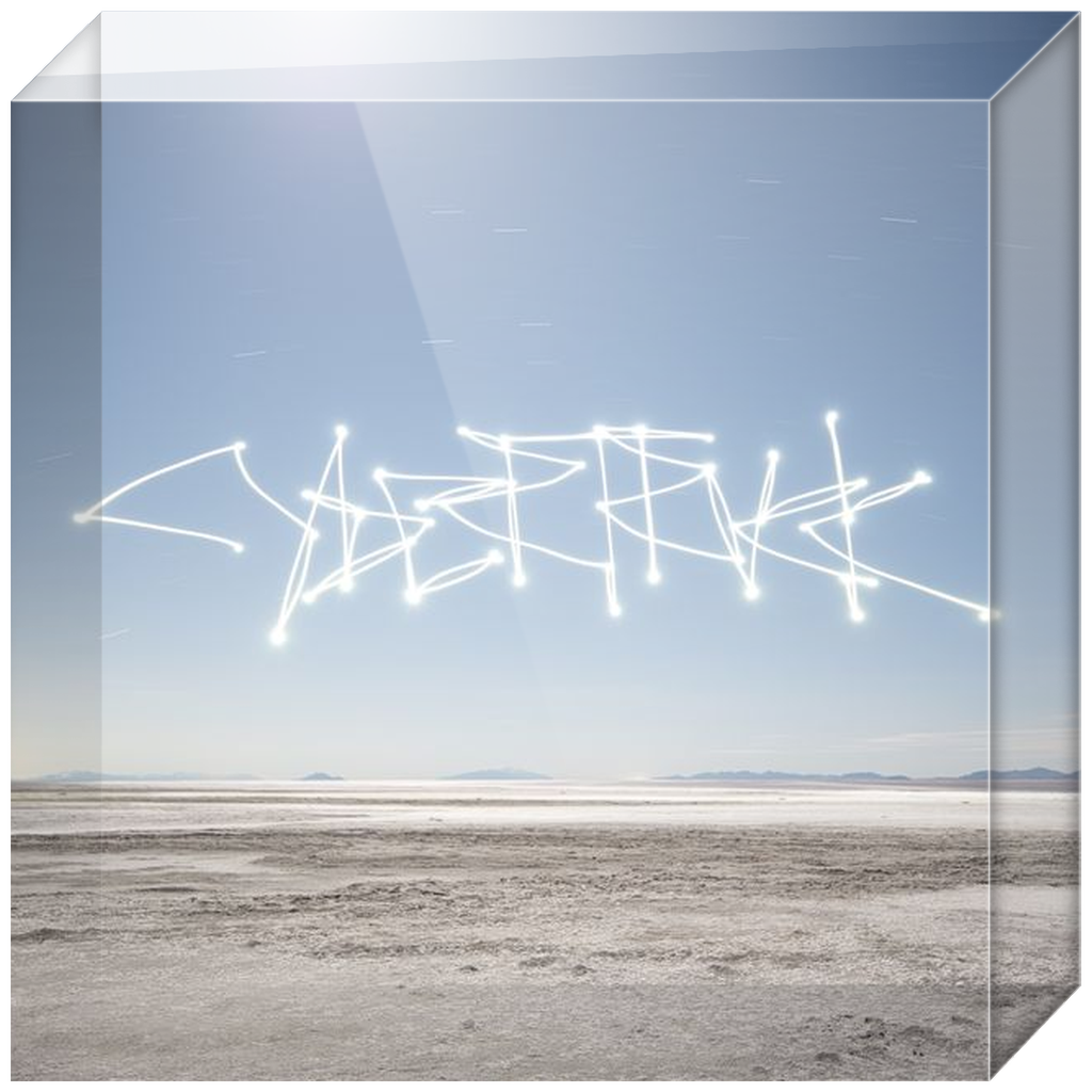 Uninhabited Salt Flats - Acrylic Blocks