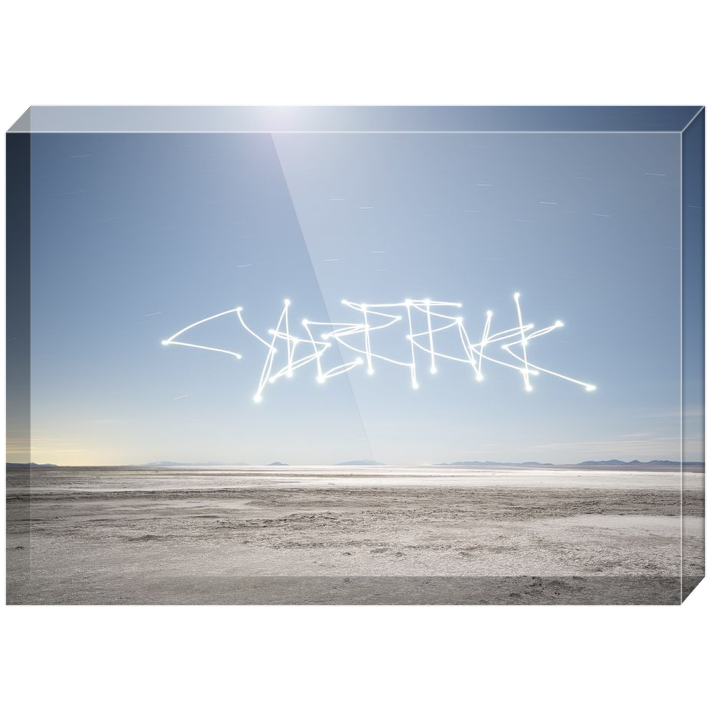 Uninhabited Salt Flats - Acrylic Blocks