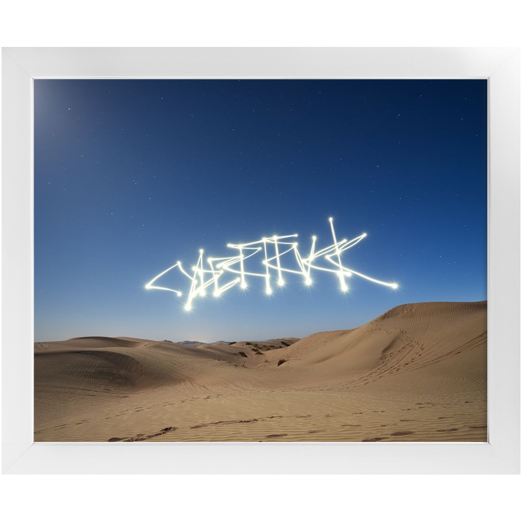 Desert Wasteland - Economy Framed Prints