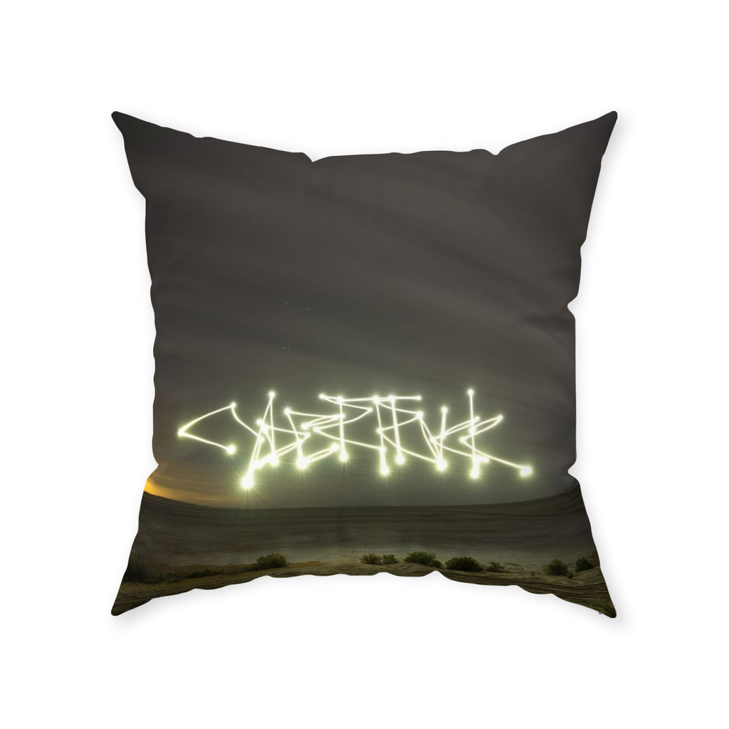 Edge of The High Desert - Throw Pillow