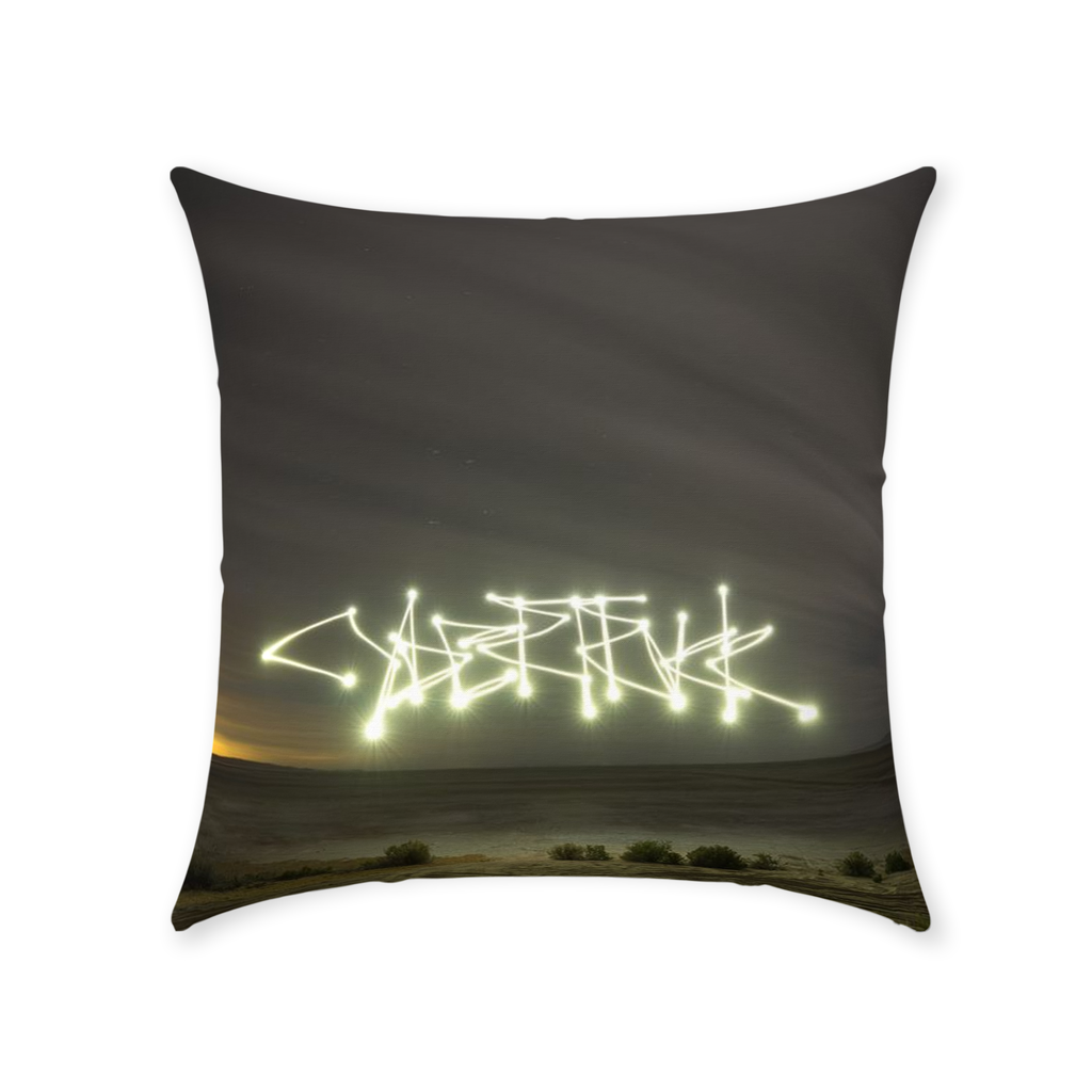 Edge of The High Desert - Throw Pillow