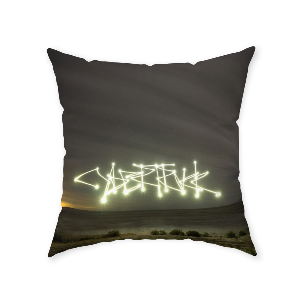 Edge of The High Desert - Throw Pillow