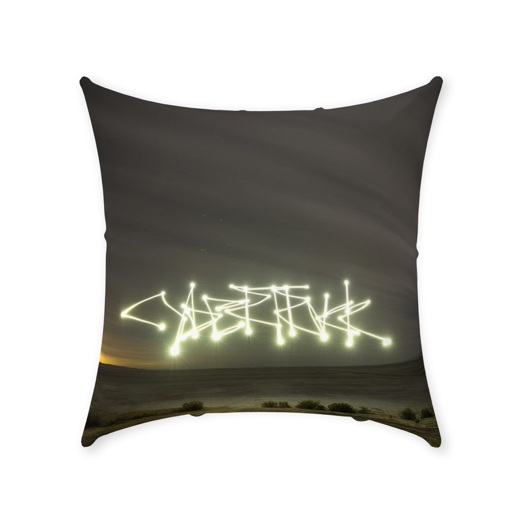 Edge of The High Desert - Throw Pillow