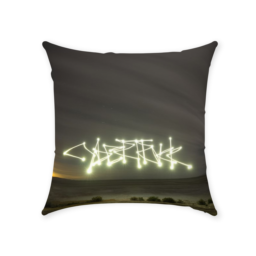 Edge of The High Desert - Throw Pillow