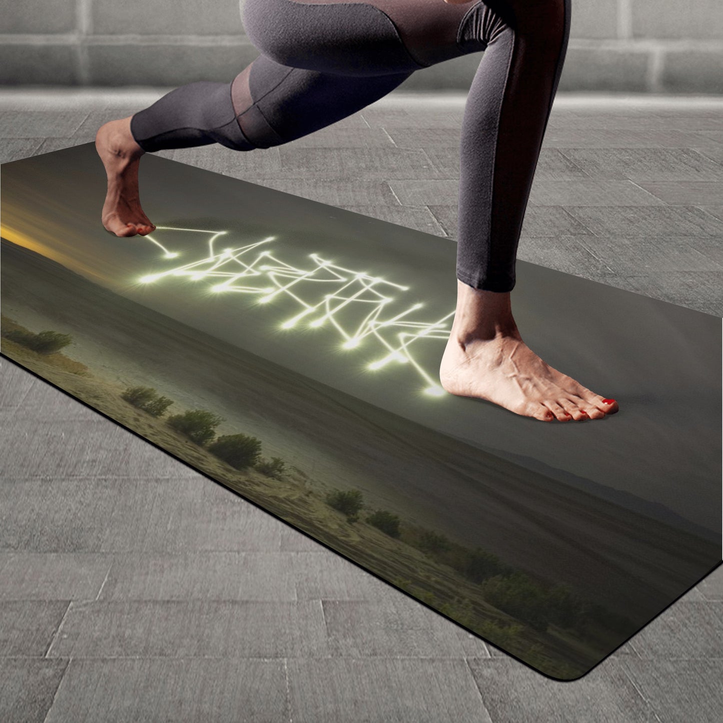 Edge of The High Desert - 4mm Rubber Yoga Mat