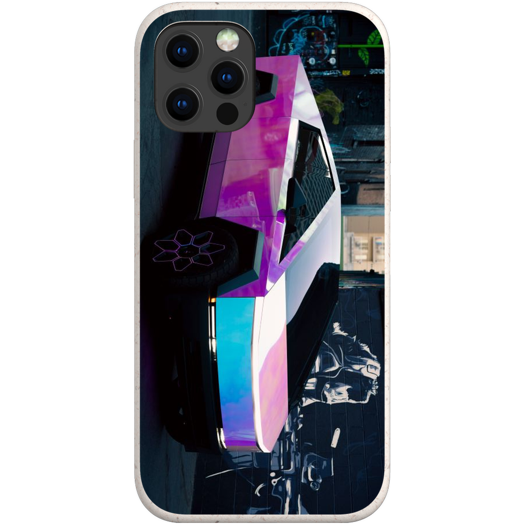 Multicolor Wrapped Tesla Cybertruck - Phone Cases
