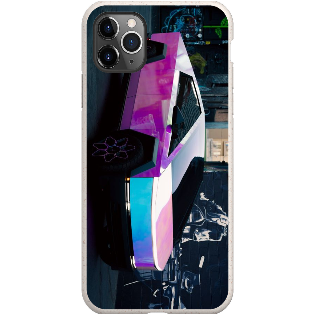 Multicolor Wrapped Tesla Cybertruck - Phone Cases