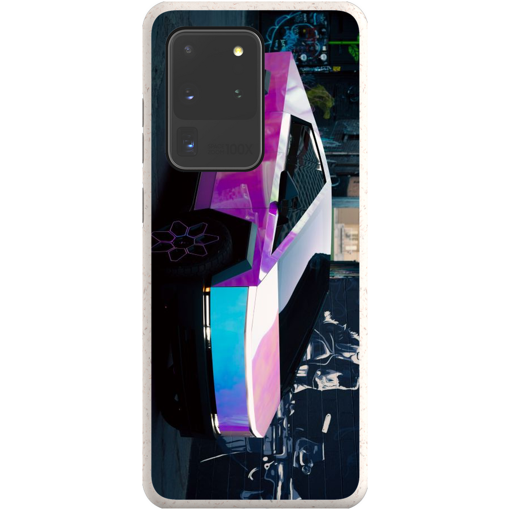 Multicolor Wrapped Tesla Cybertruck - Phone Cases