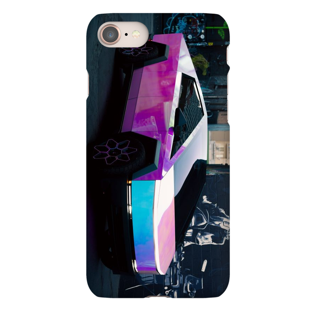 Multicolor Wrapped Tesla Cybertruck - Phone Cases
