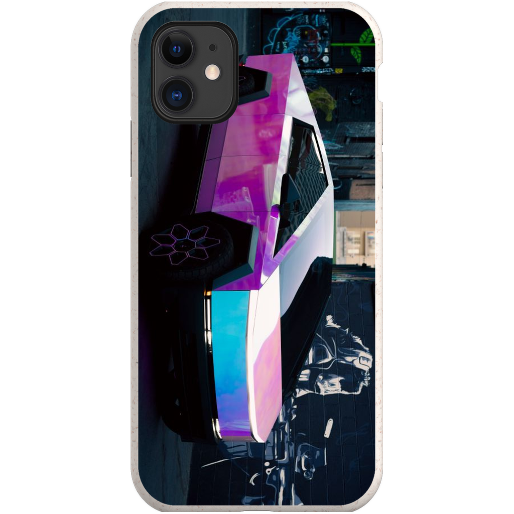 Multicolor Wrapped Tesla Cybertruck - Phone Cases