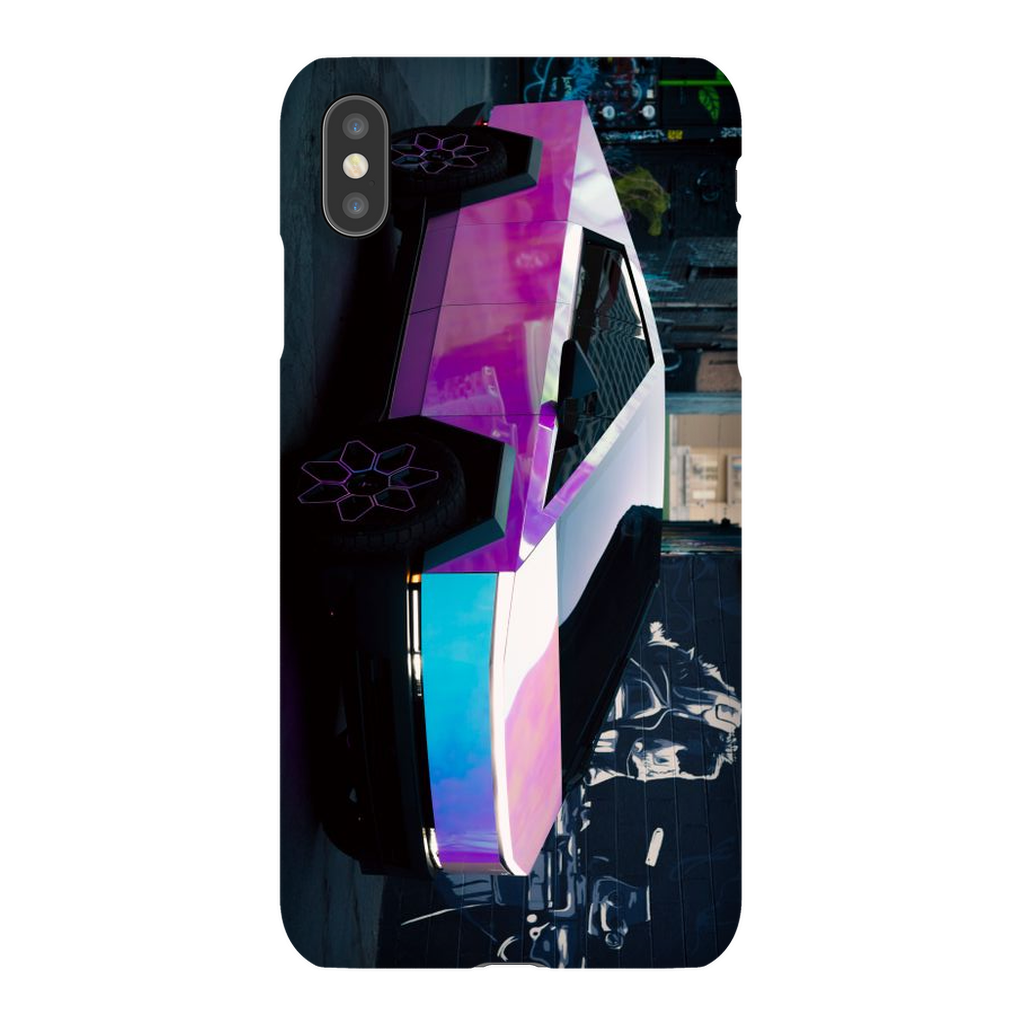 Multicolor Wrapped Tesla Cybertruck - Phone Cases