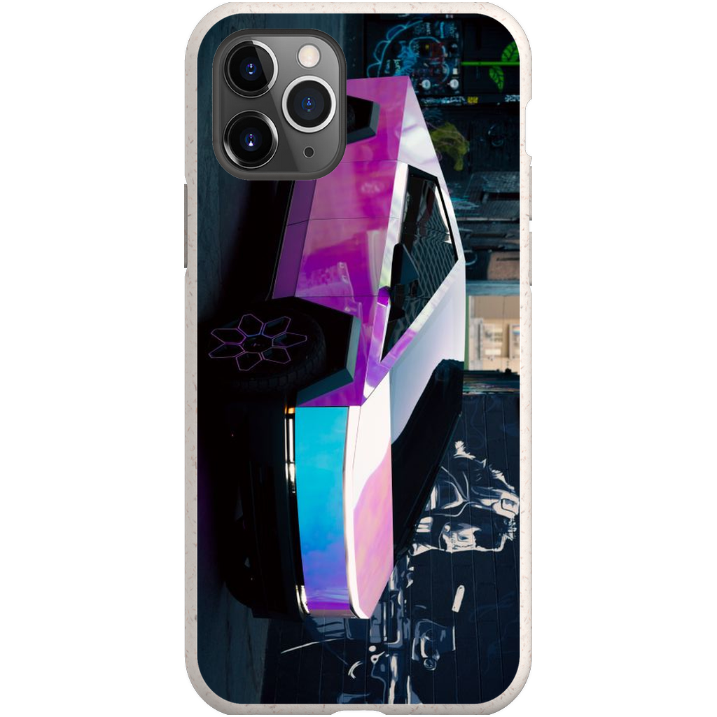 Multicolor Wrapped Tesla Cybertruck - Phone Cases