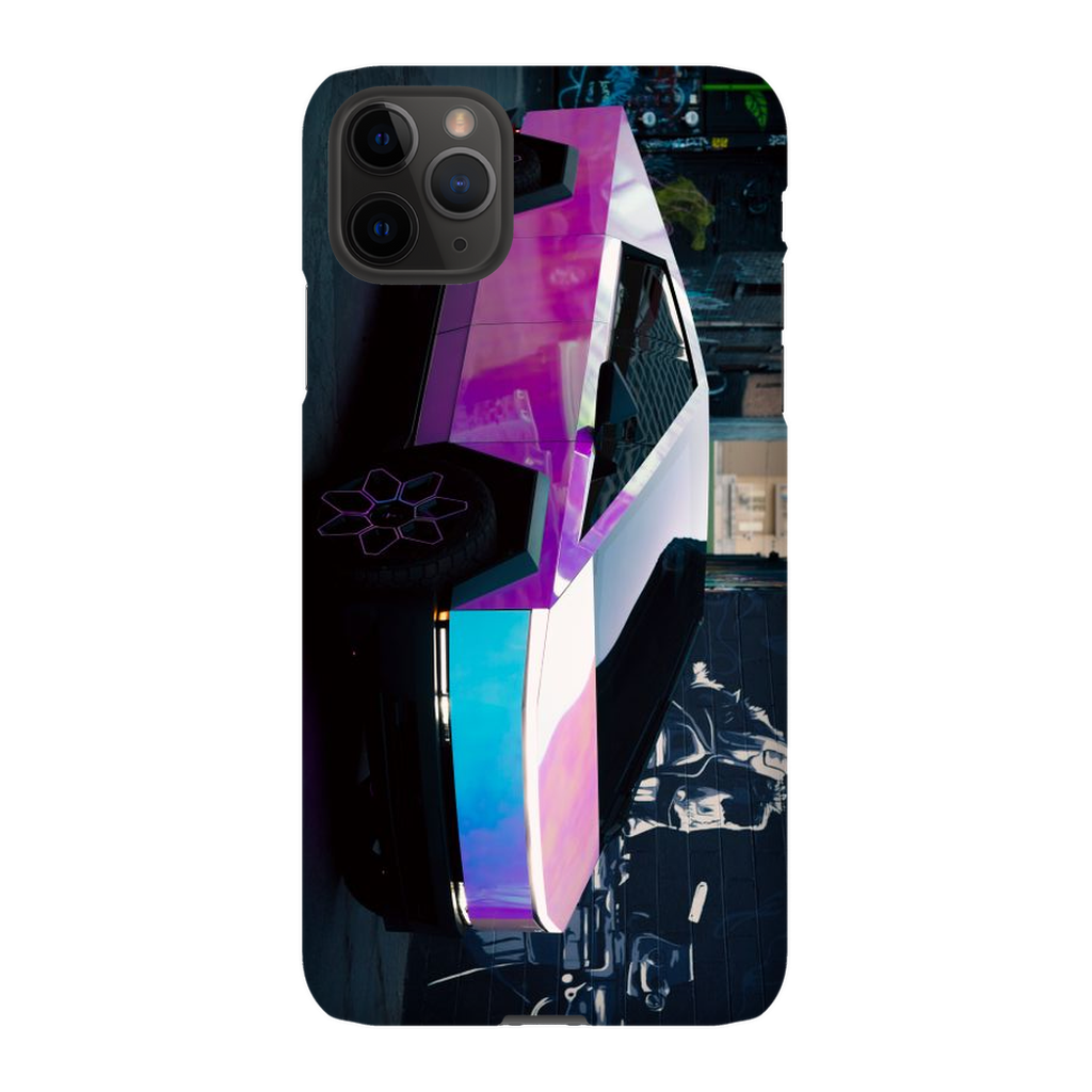 Multicolor Wrapped Tesla Cybertruck - Phone Cases