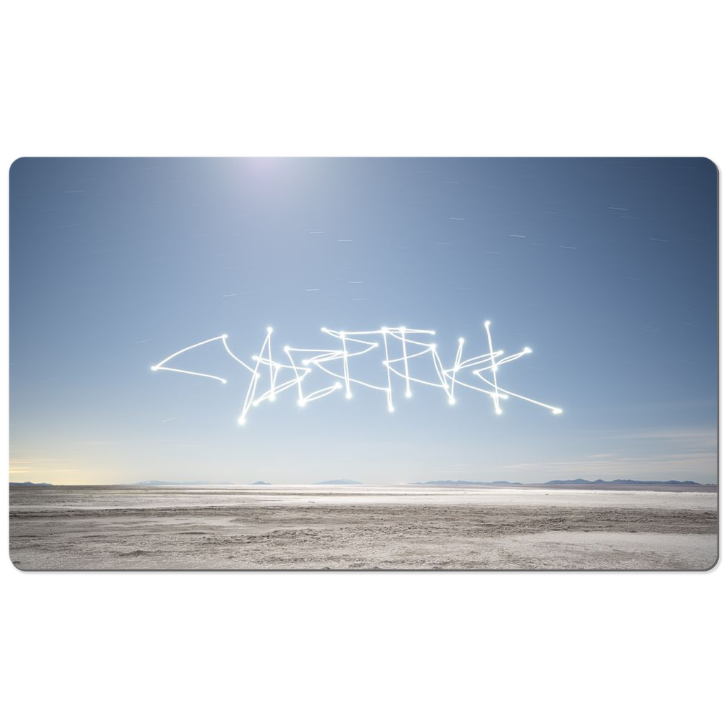 Uninhabited Salt Flats - Desk Mats