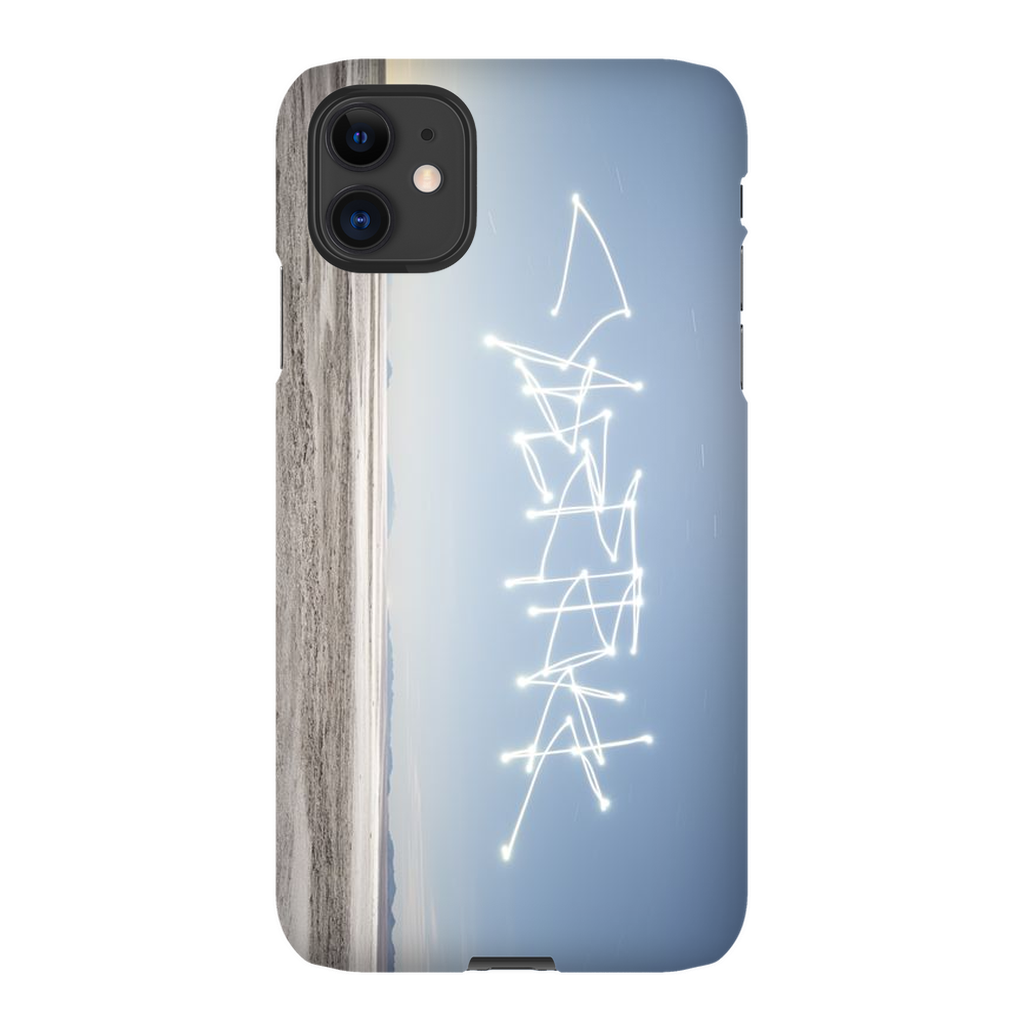 Uninhabited Salt Flats - Phone Cases