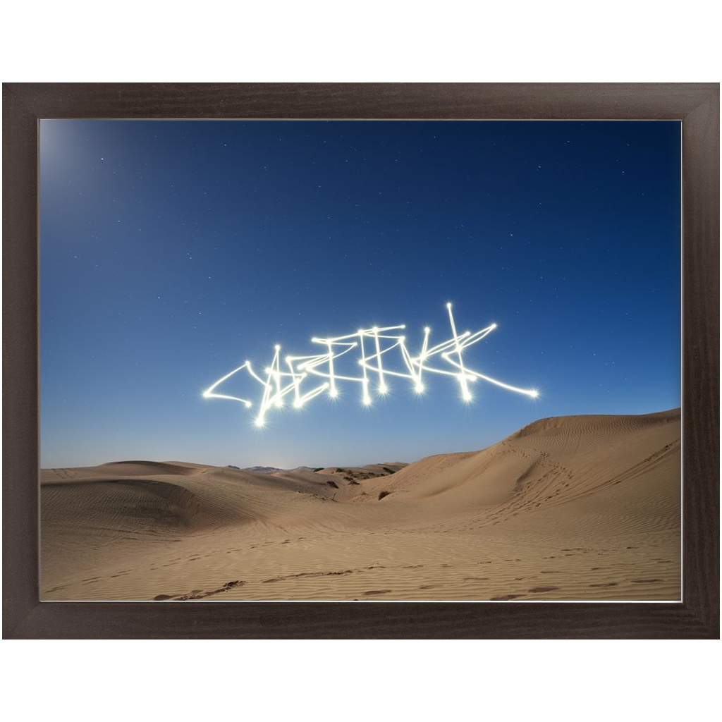 Desert Wasteland - Economy Framed Prints