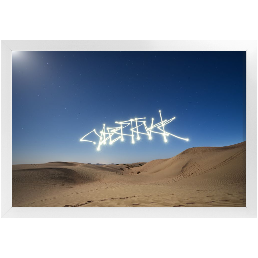Desert Wasteland - Economy Framed Prints