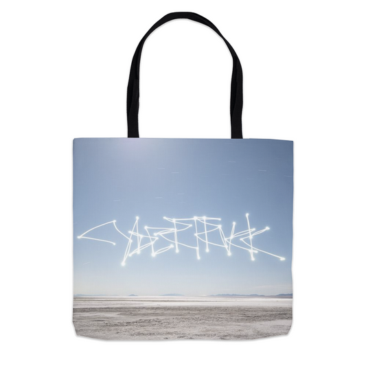 Uninhabited Salt Flats - Tote Bags