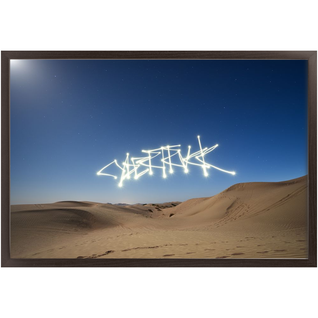 Desert Wasteland - Economy Framed Prints