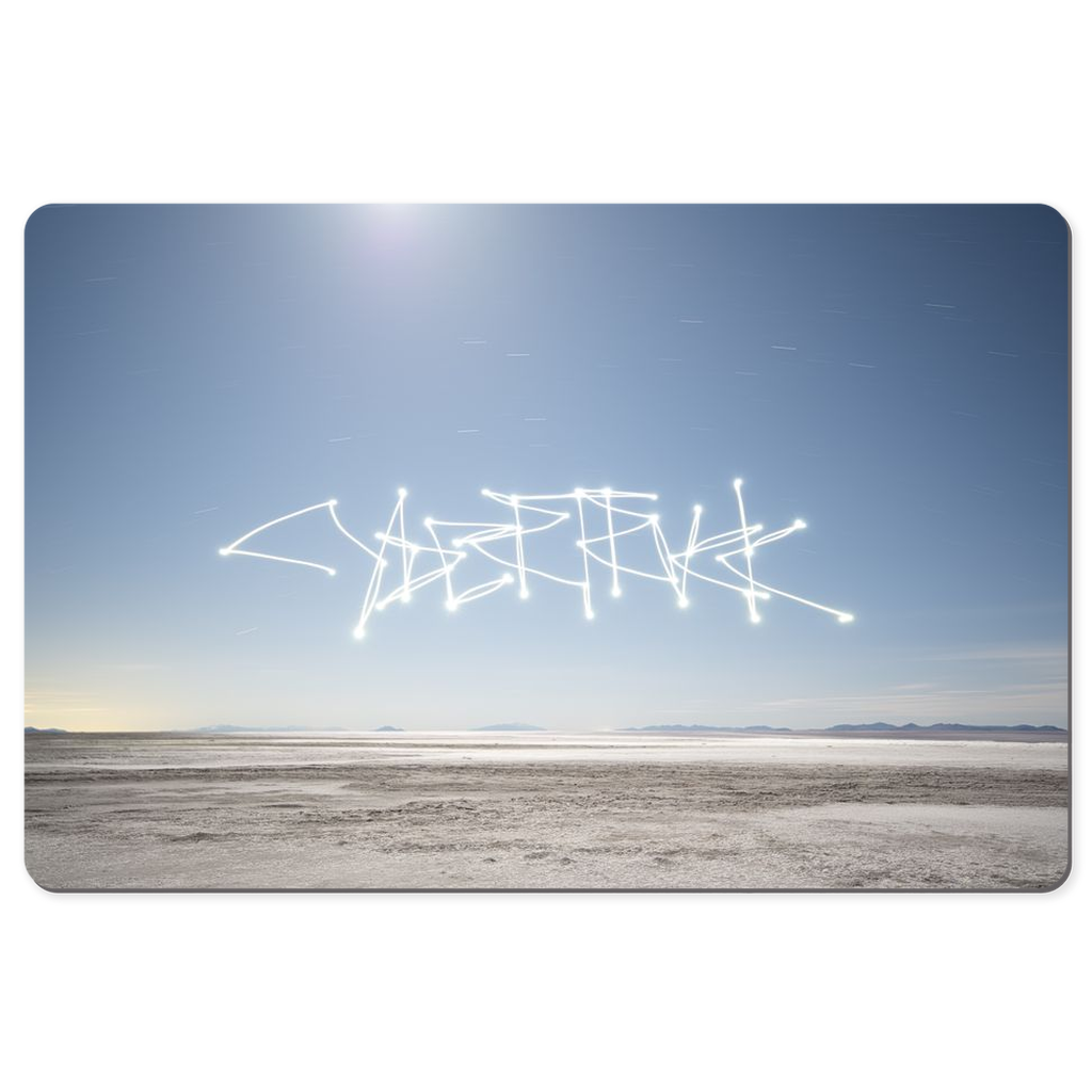 Uninhabited Salt Flats - Desk Mats