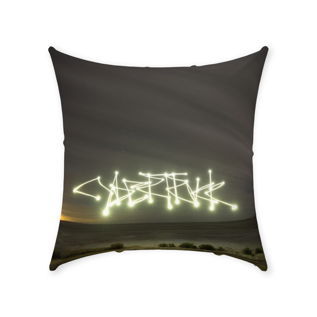 Edge of The High Desert - Throw Pillow